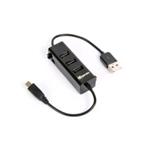 Hub MICRO 3P + MICRO USB CHARGER