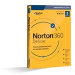 Antivirus NORTON modello 360 DELUXE dispositivi 5 spazio 50GB validità 12 mesi