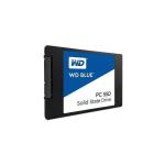 Hard-Disk SSD della WESTERN DIGITAL modello BLUE 3D NAND da 250GB [ Velocita' di scrittura: 525 Mb/s - Velocità di lettura: 550 Mb/s ]