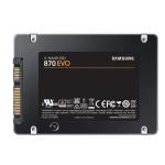 Hard-Disk SSD della SAMSUNG modello 870 EVO da 500GB 2.5" [ Velocità di scrittura: 530 Mb/s Velocità di lettura: 560 Mb/s ] 