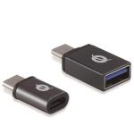 Adattatore CONCEPTRONIC da OTG ad USB-C (Da USB-C a USB-A e da USB-C a Micro USB)