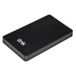 Link Accessori LKLOD252 contenitore di unità archiviazione Box esterno HDD Nero 2.5"